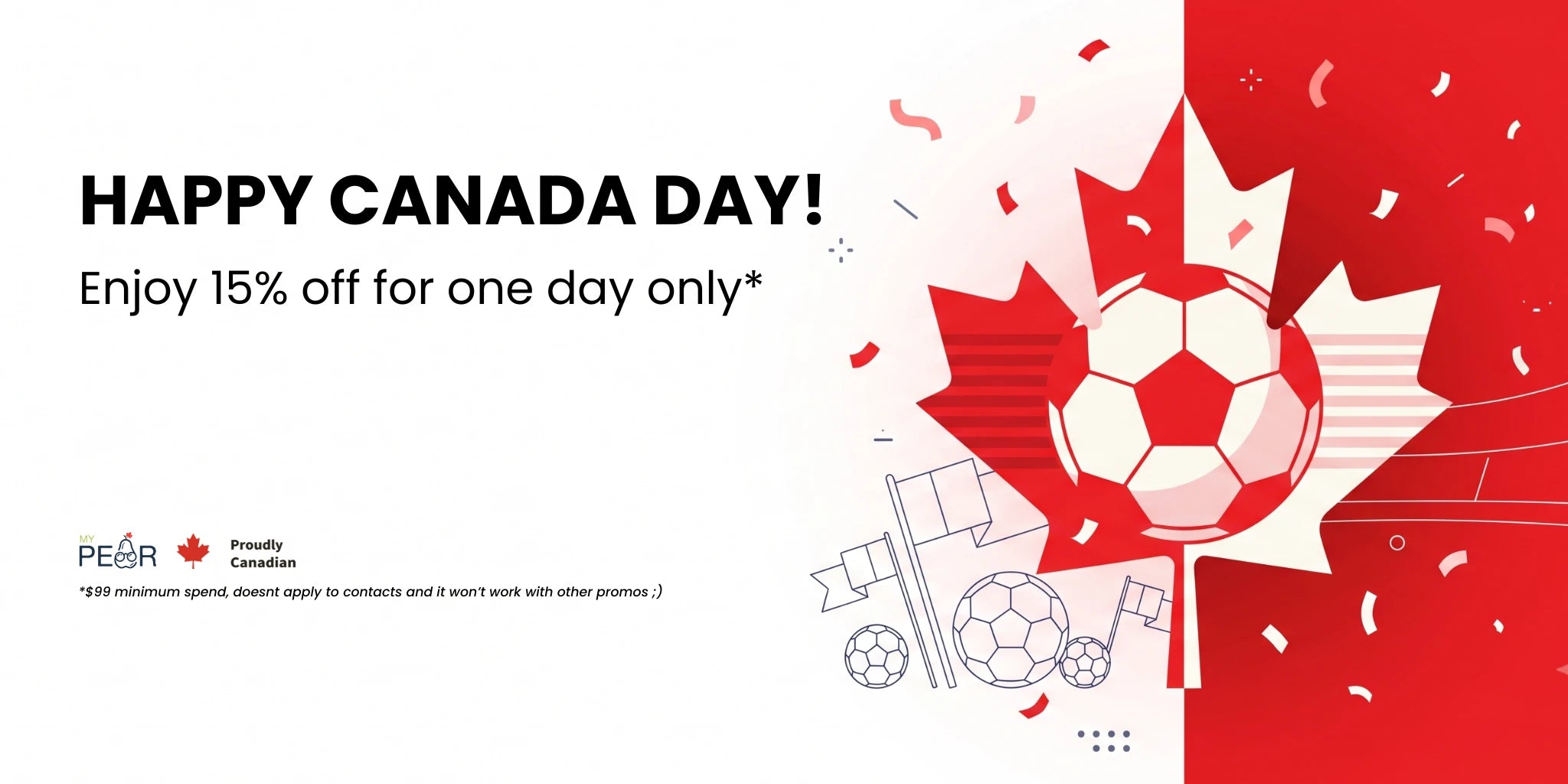 Canada Day Savings 15% Off