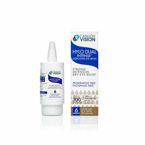 use artificial tears Candor hylo intense