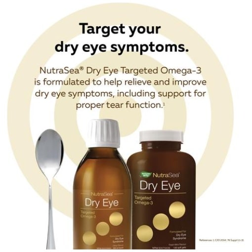 A targeted omega-3 formulated for dry eye syndrome